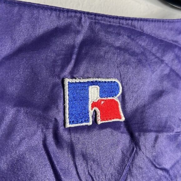 🏈Vintage TCU Horned Frogs Football Pullover SS Nylon Pullover Windbreaker Jacke - Picture 11 of 13